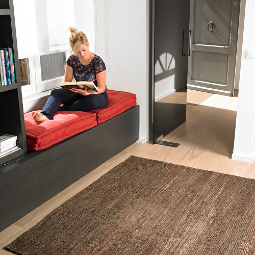 Tapijt vlakgeweven hennep natural 601-2